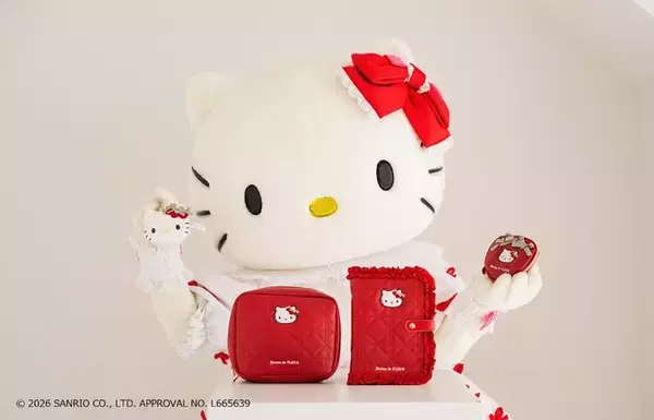 ハローキティの“大人かわいい”に注目！ いちごモチーフのブランドムック登場【Maison de FLEUR】