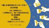 「一緒にお酒を飲みたいキャラは？ 3位「文スト」中原中也、2位「銀魂」坂田銀時、1位「上伊那ぼたん、酔へる姿は百合の花」上伊那ぼたん＜26年版＞」の画像2