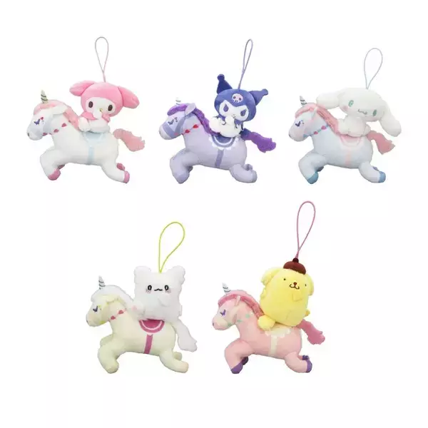 「サンリオ」クロミ、シナモロールたち×干支“午”のアートがかわいい♪プライズ景品が登場