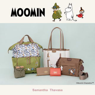 ムーミンやリトルミイ、スナフキンの世界観をデザインしたバッグ、リュックなど全19アイテムが発売！「Samantha Thavasa」