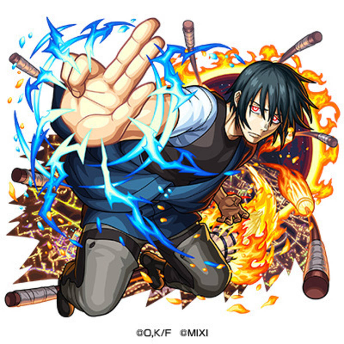 炎炎ノ消防隊」“モンスト”と初コラボ！ 森羅（CV：梶原岳人 
