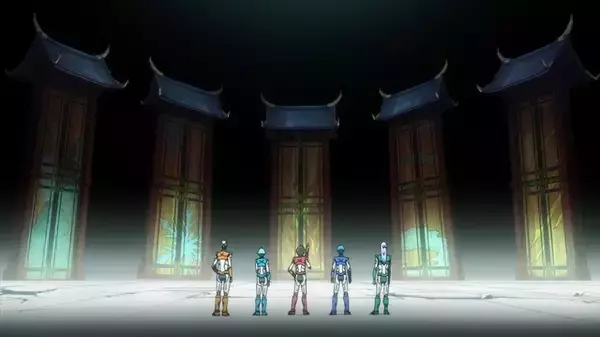 「「鎧真伝サムライトルーパー」凱が銭湯指導!? EDイラストの物語描くボイスミニドラマが公開」の画像