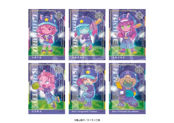 「「ミルキー☆サブウェイ」描き下ろしの可愛さ圧倒的！ “ベースボール”テーマの新作グッズが「AnimeJapan 2026」で登場」の画像