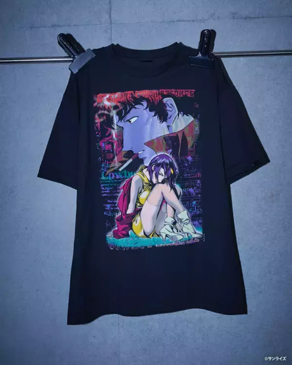 「「カウボーイビバップ」ヴィンテージなデザインのTシャツなどをラインナップ！「Number Rock」特別コレクション登場」の画像