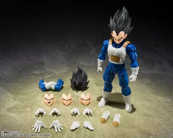 「「ドラゴンボールZ」人造人間・セル編の衣装の「ベジータ」が造形化！ 当時のアニメ作画をイメージしたこだわりの逸品」の画像