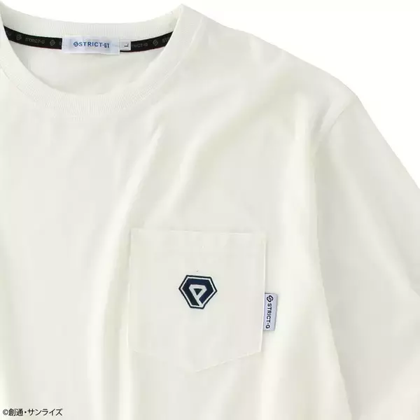 「「ガンダム」ジオン公国軍、プリベンター、鉄華団…各マークがロングＴシャツに♪ シンプルな刺繍で表現【STRICT-G】」の画像