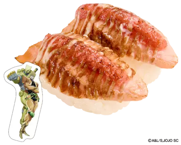 「「ジョジョ」×スシローコラボ本日（2/4）よりスタート！ おすしを食べると承太郎やDIOの描き下ろしグッズがもらえる」の画像