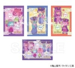 着物姿のチハル＆マキナ、学ランのアカネ＆カナタが可愛い♪ 「銀河特急 ミルキー☆サブウェイ」描き下ろしグッズが登場