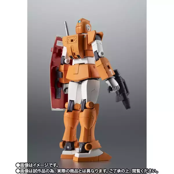 「連邦軍パイロット養成用機体「TGM-79 ジム・トレーナー」が立体化！ ビーム・サーベル、ビーム・スプレーガンなどの武装を付属 可動域が広く様々なポーズが可能に」の画像