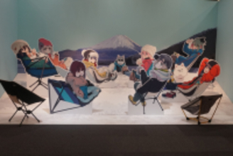 「『ゆるキャン△』10周年記念展」が東京ソラマチで開催！あfろ先生のキャンプギア展示、キャンプ飯にフォトスポットも【レポ】