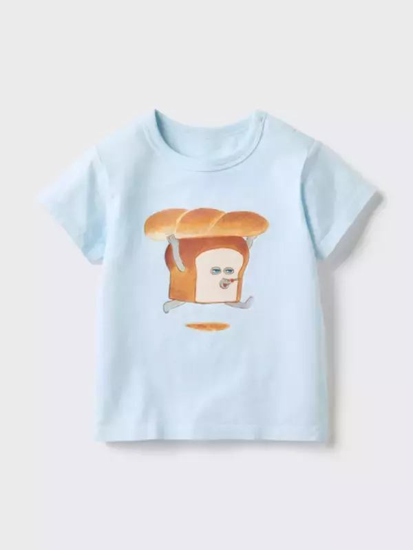 「「パンどろぼう」お茶目で憎めない表情がかわいい♪ユニクロ「UT」BABY向けのTシャツ&パジャマ登場【5月4日～】」の画像