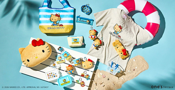 「サンリオキャラクターズ」が大集合！ “そばかす”がキュートな日焼けハローキティグッズも登場