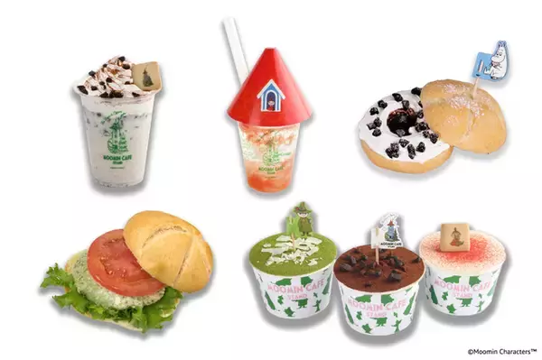 「「ムーミン」リトルミイのお出迎え＆限定メニュー♪ 越谷レイクタウンに“カフェ スタンド”新オープン」の画像