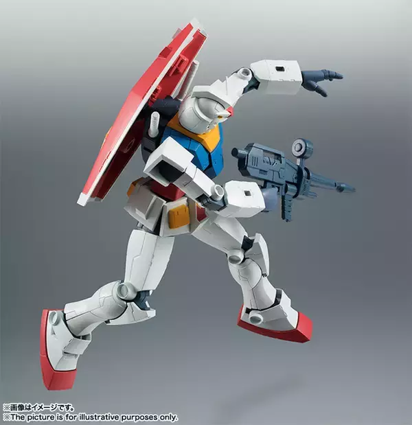 「「ガンダム大地に立つ!!」RX-78-2 ガンダムのフィギュアがROBOT魂より再販！ アニメとリアリティが融合した造形」の画像