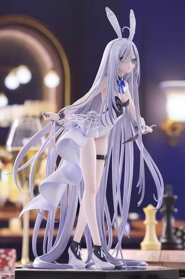 「「死亡遊戯で飯を食う。」バニードレス姿の幽鬼がフィギュア化！ ねこめたる先生完全監修」の画像