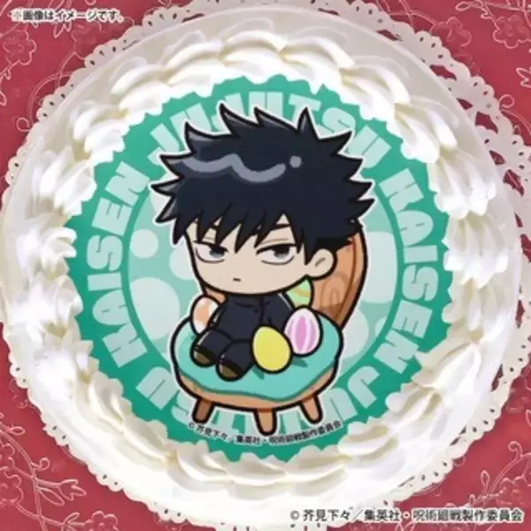 「「呪術廻戦」直哉や高羽、日車などアニメ3期活躍キャラがめちゃかわいい♪ ミニキャラプリントケーキ＆マカロンが登場」の画像