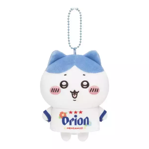 「めんそ～れちいかわ♪「ちいかわ×オリオンビール」第2弾コラボ！オリオンTシャツ着用のマスコットぬい登場」の画像