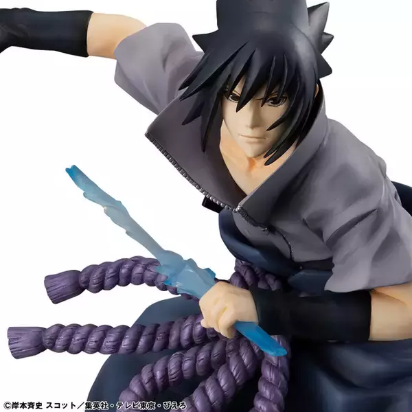 「“オレもお前のところに行くとしよう…お前を切りに！！”「NARUTO-ナルト- 疾風伝」サスケの忍界大戦バージョンのフィギュアが再販！写輪眼＋輪廻眼や鬼気迫る表情の差替えパーツも付属」の画像