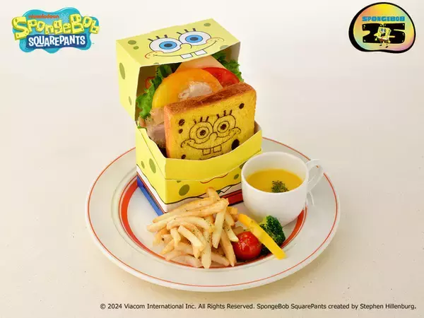 「「スポンジ・ボブ」ビキニタウンの仲間たちのようにハッピーに♪ カフェ“CAFE Secret Recipe”が期間限定オープン」の画像