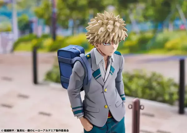 「「ヒロアカ」完全に平面にしか見えないフィギュアにビックリ！ 躍動感あふれるミルコと制服姿のかっちゃんが新登場♪ 予約受付中」の画像