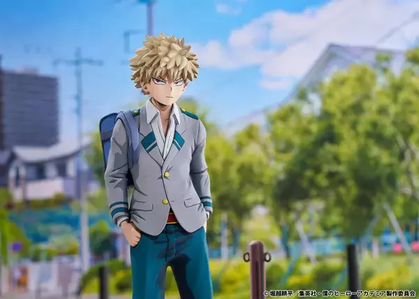 「「ヒロアカ」完全に平面にしか見えないフィギュアにビックリ！ 躍動感あふれるミルコと制服姿のかっちゃんが新登場♪ 予約受付中」の画像