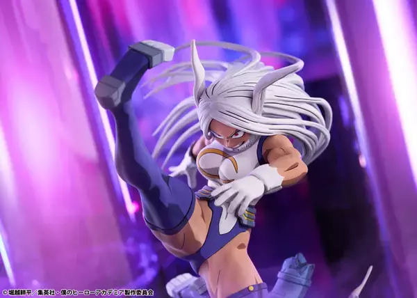 「「ヒロアカ」完全に平面にしか見えないフィギュアにビックリ！ 躍動感あふれるミルコと制服姿のかっちゃんが新登場♪ 予約受付中」の画像