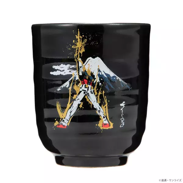 「「ガンダム」富士山をバックにラストシューテイング―！ 筆絵タッチの静岡限定グッズが登場」の画像