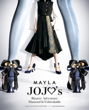 「ジョジョ ダイヤモンドは砕けない」東方仗助、岸辺露伴、吉良吉影をイメージ！「MAYLA」ポップな色彩のパンプス登場