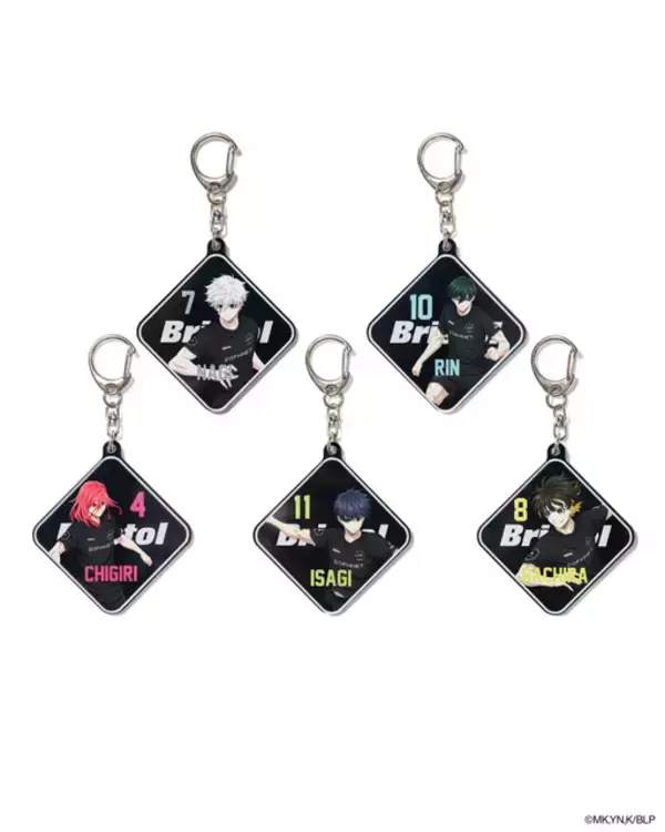 「「ブルーロック」潔世一や凪誠士郎が“F.C.RealBristol”に加入!? コラボアパレル登場」の画像