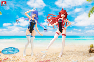 競泳水着が眩しい…！「無職転生」ロキシー＆エリスがフィギュア化！健康的なスタイルのふたりを、全国のアミューズメント施設でお迎えしよう