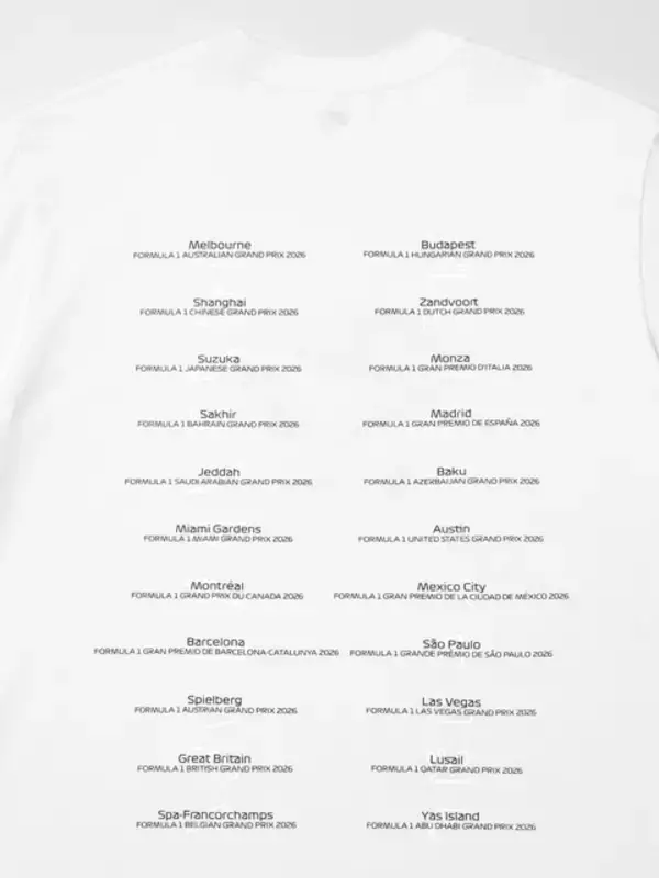 「ディズニーとF1、ユニクロがコラボ♪ ミッキーのモチーフやレース開催都市をデザインしたTシャツ登場」の画像