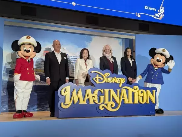 日本初のディズニークルーズ、船名は「ディズニー・イマジネーション」に決定！総投資額約3,300億円、2028年度後半就航予定