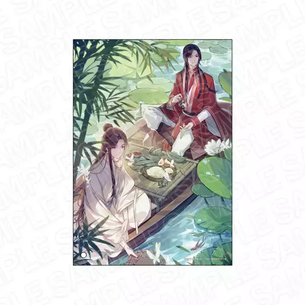「中国発ファンタジーアニメ「天官賜福」謝憐＆三郎のミニアクリルアートが登場♪」の画像