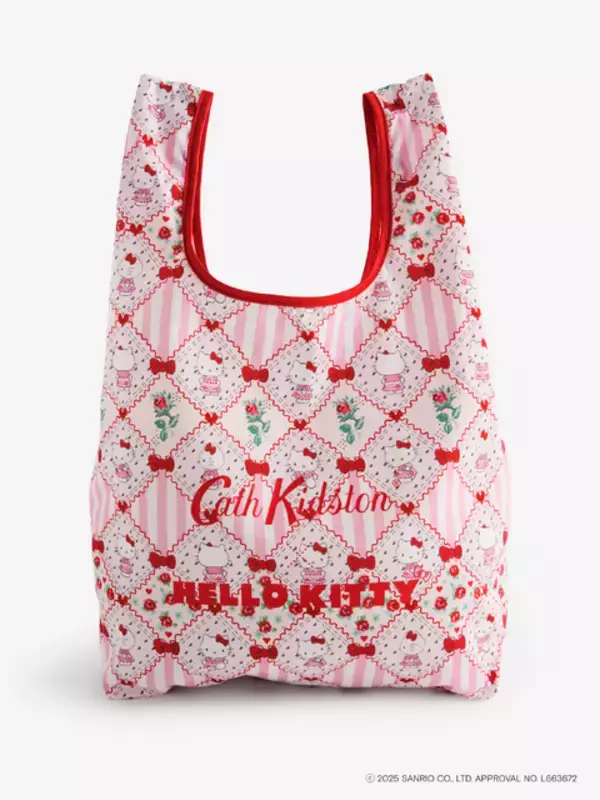 ハローキティ×Cath Kidstonコラボが相性良すぎ◎ パッチワークの風合いが優しいトートやルームウェア登場