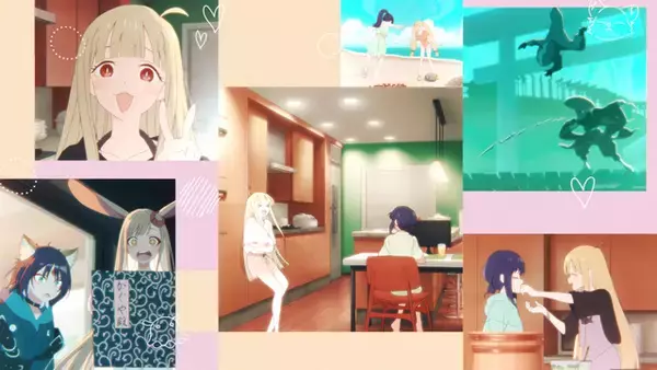 「幸せそうな彩葉とかぐやとヤチヨにほっこり♪ 「超かぐや姫！」全国100館以上で拡大公開＆入場者特典第2弾の配布決定！ 劇中曲「Reply」のMVも」の画像