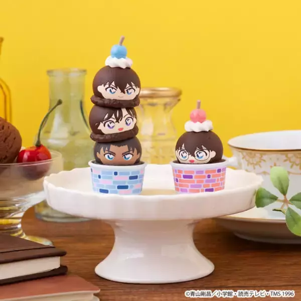 「「名探偵コナン」コナン＆キッド、新一＆蘭、安室＆松田など…組み合わせ自由自在！積み上げて飾れる「つみちぇん」発売」の画像