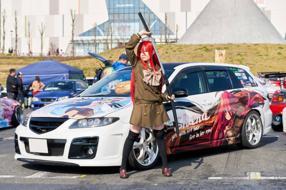 痛車 コスプレイベント お台場痛車天国22 Returns 開催 声優トークショーやアイドルステージも 22年3月12日 エキサイトニュース