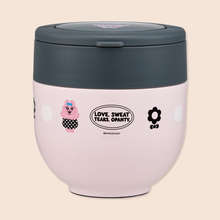 「おぱんちゅうさぎ」と一緒にあたたかいランチを持ち歩こう♪ ハンドル付きランチジャー＆デリカポットが登場！