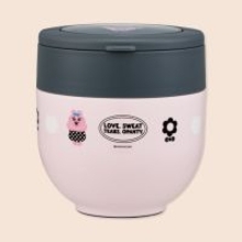 「おぱんちゅうさぎ」と一緒にあたたかいランチを持ち歩こう♪ ハンドル付きランチジャー＆デリカポットが登場！