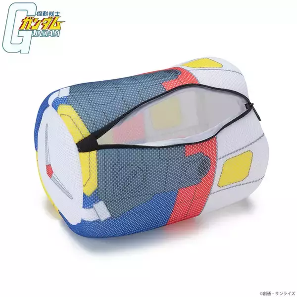 「「ガンダム」1年戦争のモビルスーツたちが洗濯ネットになっちゃった!?　ガンダム、シャアザク、グフ、ズゴック、ギャン、ゾックなど全9種類」の画像