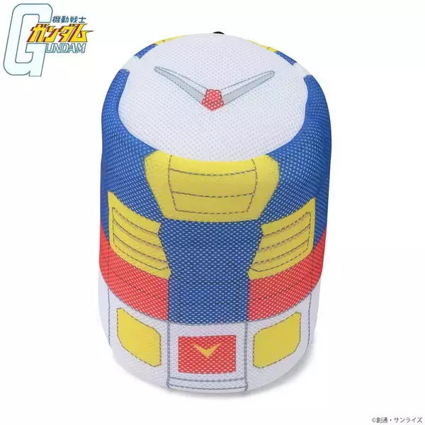 「「ガンダム」1年戦争のモビルスーツたちが洗濯ネットになっちゃった!?　ガンダム、シャアザク、グフ、ズゴック、ギャン、ゾックなど全9種類」の画像