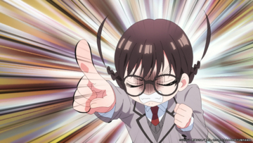 夏アニメ「100カノ 第3期」新・彼女の知与は、乱れを正さずにいられず…第26話先行カット