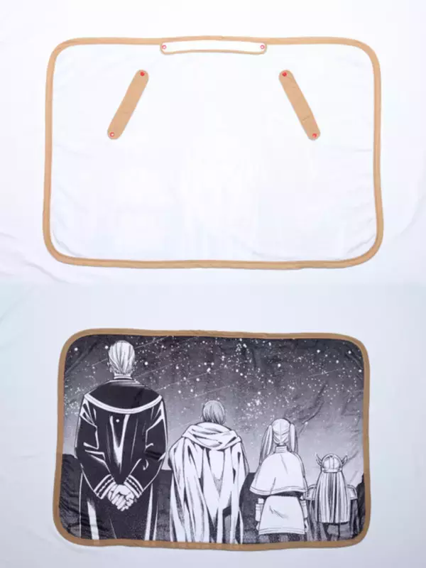 「フリーレンの衣装がブランケットに!? 「葬送のフリーレン」ふわふわの2WAYブランケットが登場！」の画像