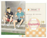 「「ハイキュー！！」日向翔陽たちがおいしく食べる様子がイイ！ “いただきます！”缶バッジ＆クリアファイルが登場」の画像1