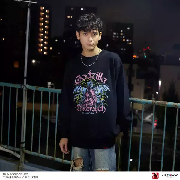 「「ゴジラVSデストロイア」公開30周年♪ デストロイア飛翔体が飛ぶ瞬間、呉爾羅などアパレルに！【AIR TWOKYO】」の画像