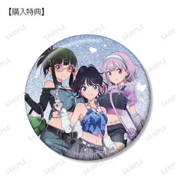 「「グリッドマン ユニバース」六花、アカネ、夢芽のヘソ出し＆太ももに釘付け！ 大胆なY2K ver. 新作グッズ登場」の画像