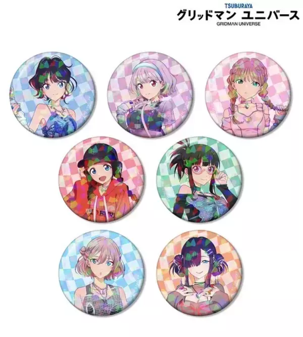 「「グリッドマン ユニバース」六花、アカネ、夢芽のヘソ出し＆太ももに釘付け！ 大胆なY2K ver. 新作グッズ登場」の画像