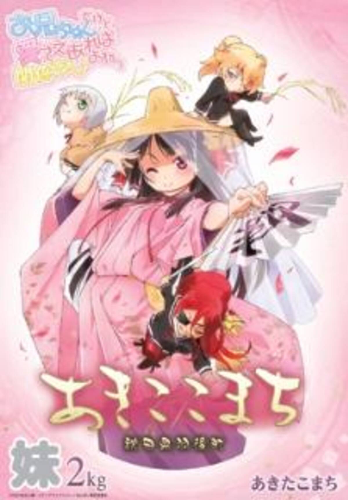 おにあい が人気のお米 あきたこまち とコラボ あきここまち 発売決定 12年10月9日 エキサイトニュース