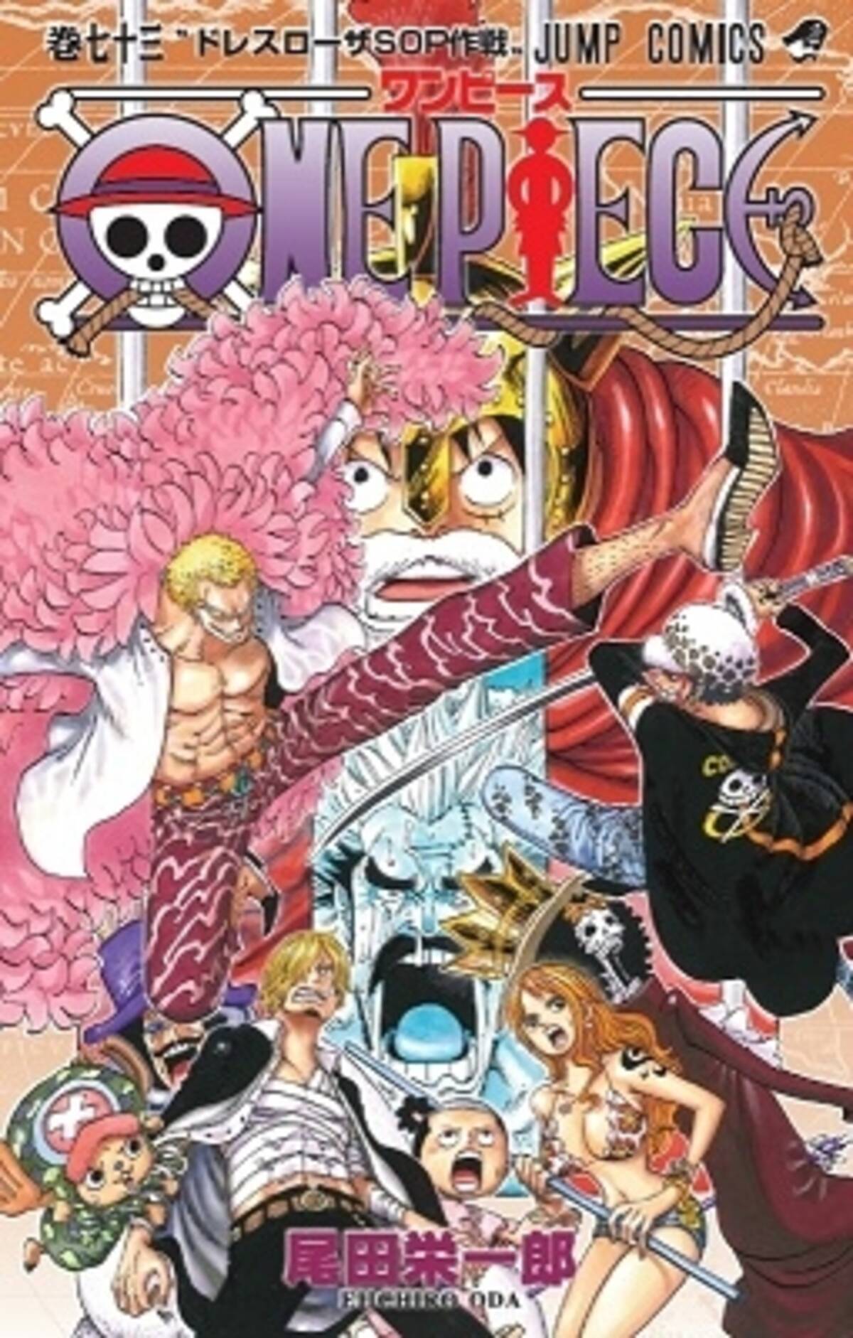 One Piece 3億冊突破記念 最新73巻でミニ複製原画プレゼント そして関連書籍3冊発売 14年3月3日 エキサイトニュース