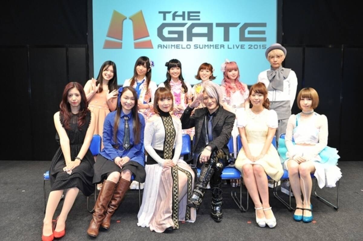 アニサマ15豪華出演アーティスト第一弾発表 Animejapan 15で記者会見 15年3月22日 エキサイトニュース